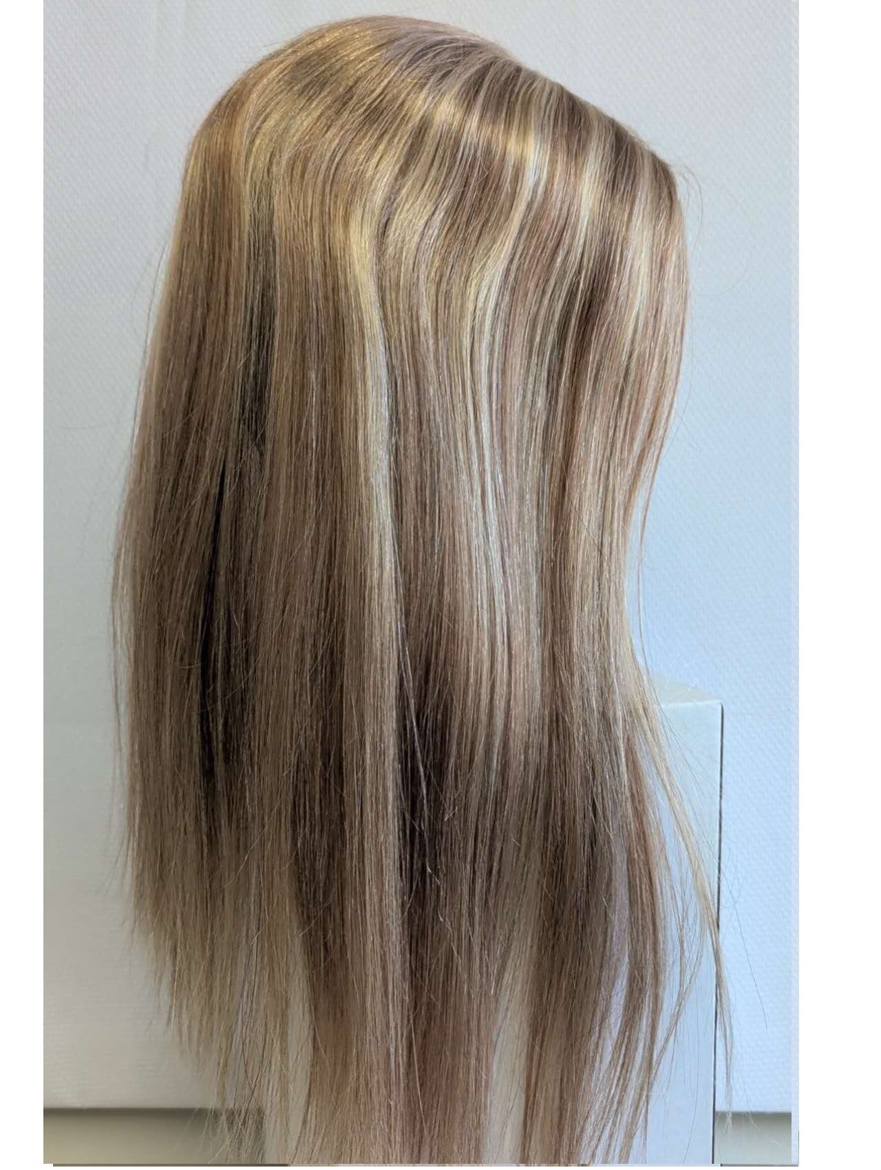 Base size 5*6" length 18" Fine Human Hair Toppers