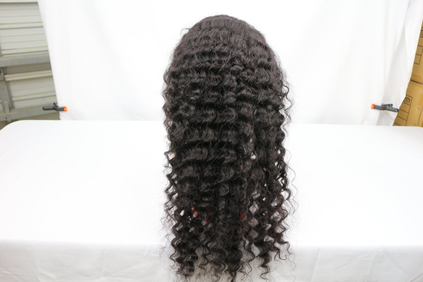 Frontal 13*4" Wig Natural black color, 100% Brazilian hair