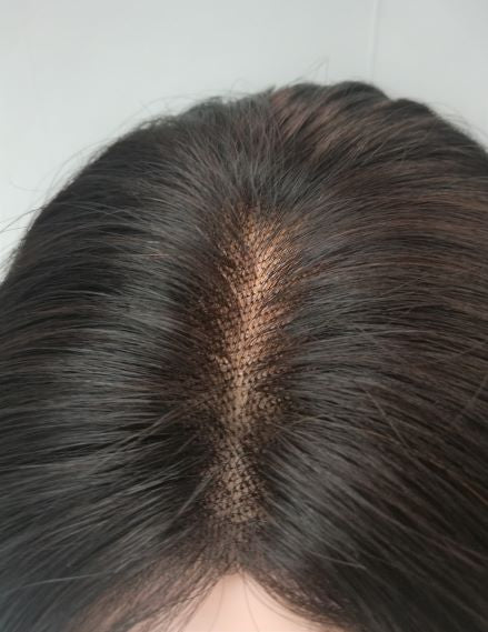 Precut Glueless Brazilian hair Bob Wig Natural black , closure lace handtied