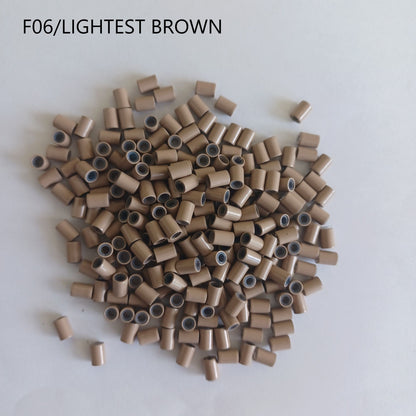 Microring Beads Silicon-lined size3.5*5.0mm(or 3.5*4.0mm) 500pcs/ 2 Jars image 8