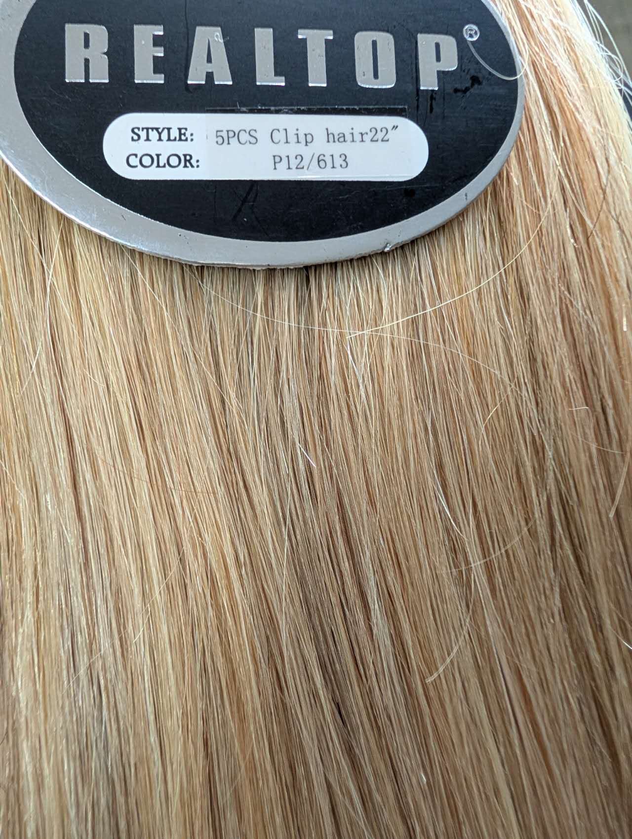 5 pcs Clip-On Extnsions 22“  Remy 100% Human Hair