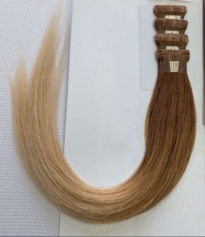 Tape hair 18-20" Remy 100% Human Hair  straight , 20 pcs each bag,