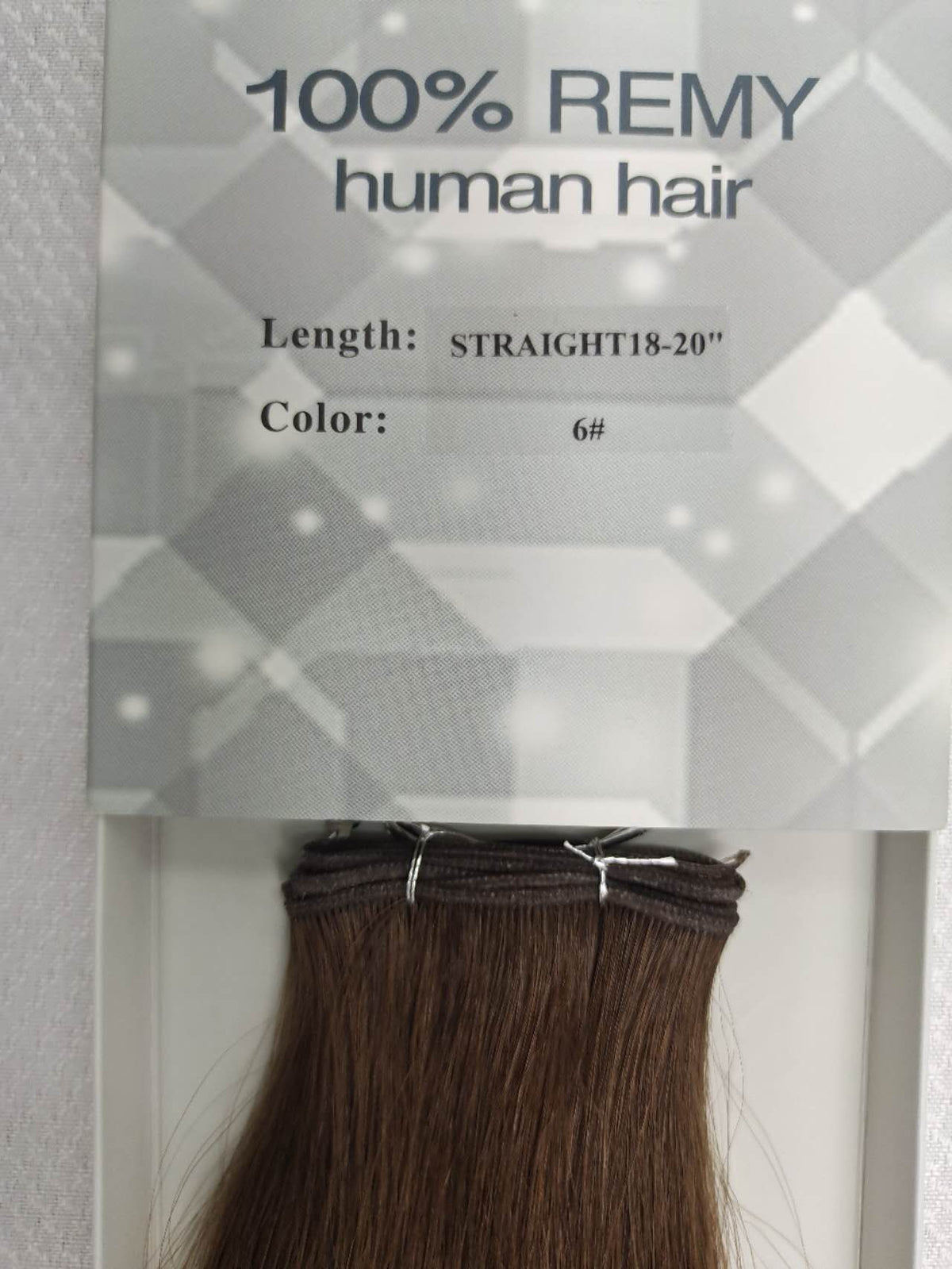 18 inch Remy 100% Human Hair New mini hand-tied weft image 6