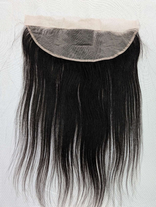 HD lace Frontal 13×4 inches, Brazilian hair, Natural black color