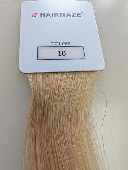 7 Pcs Clip-On extensions18-20" Remy 100% Human Hair straight