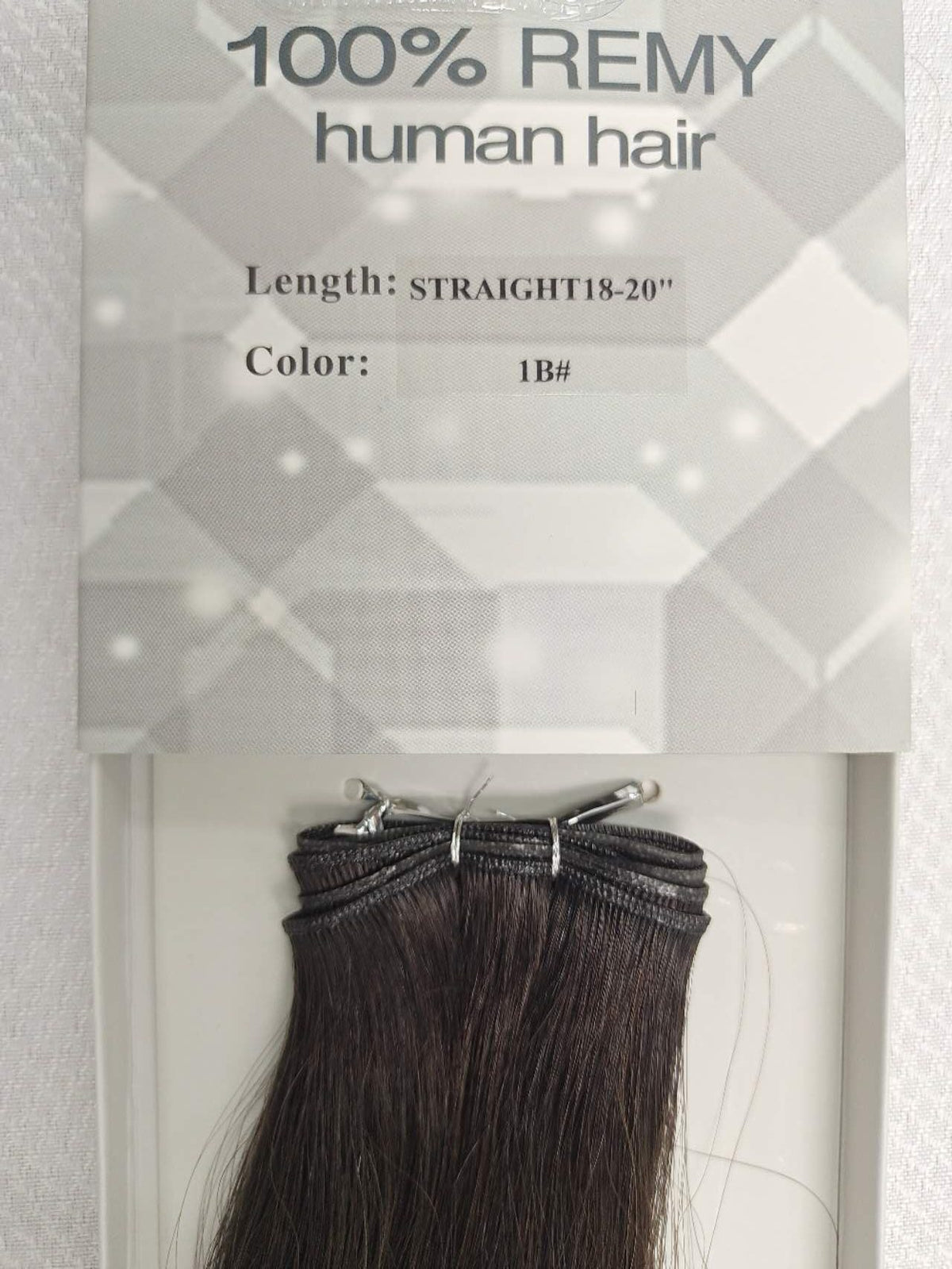 18 inch Remy 100% Human Hair New mini hand-tied weft image 9