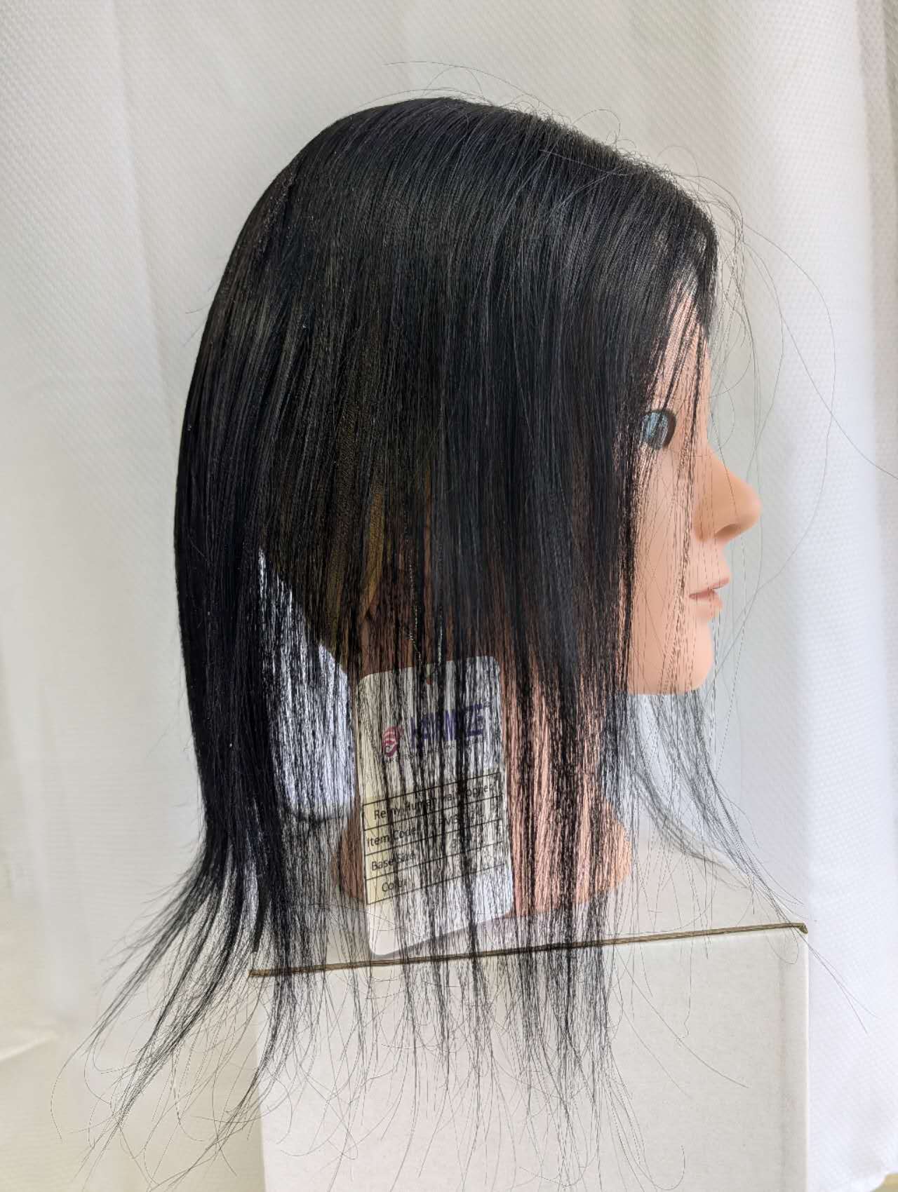 Base size 3*6" length 12" Fine Human Hair Toppers