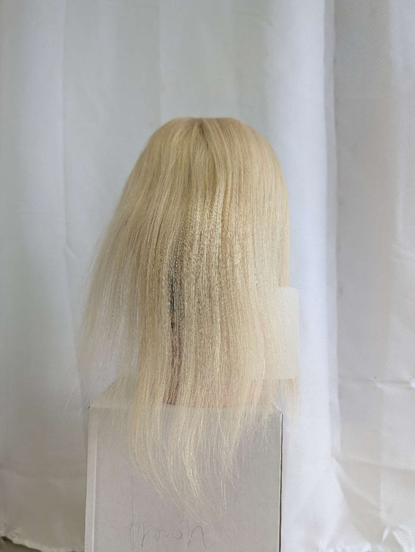 Base size 3*6" length 12" Fine Human Hair Toppers