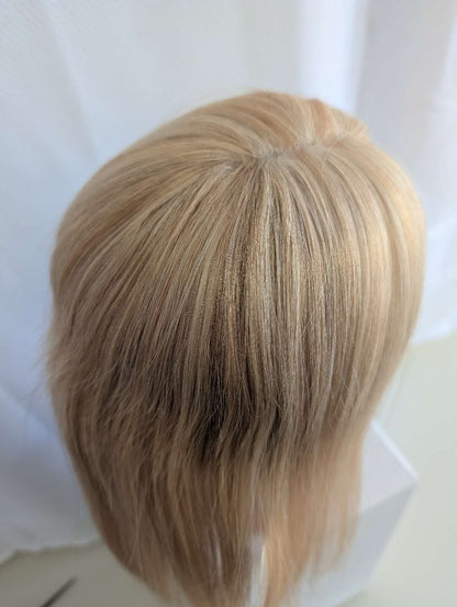 Base size 3*6" length 12" Fine Human Hair Toppers
