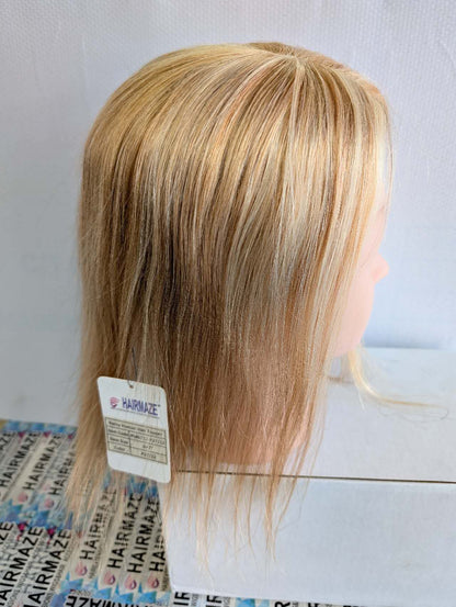 Base size 5*6" length 12" Fine Human Hair Toppers