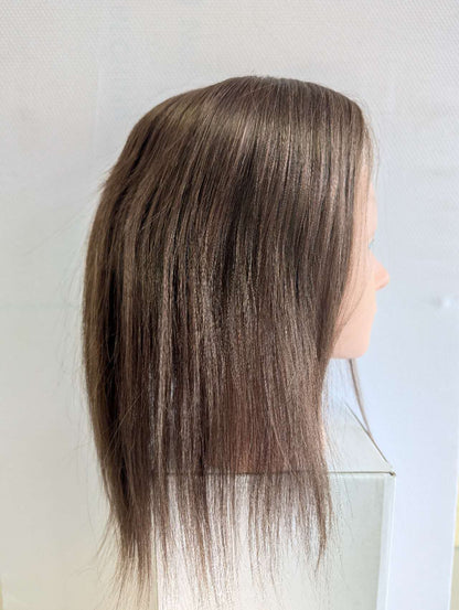 Base size 5*6" length 12" Fine Human Hair Toppers