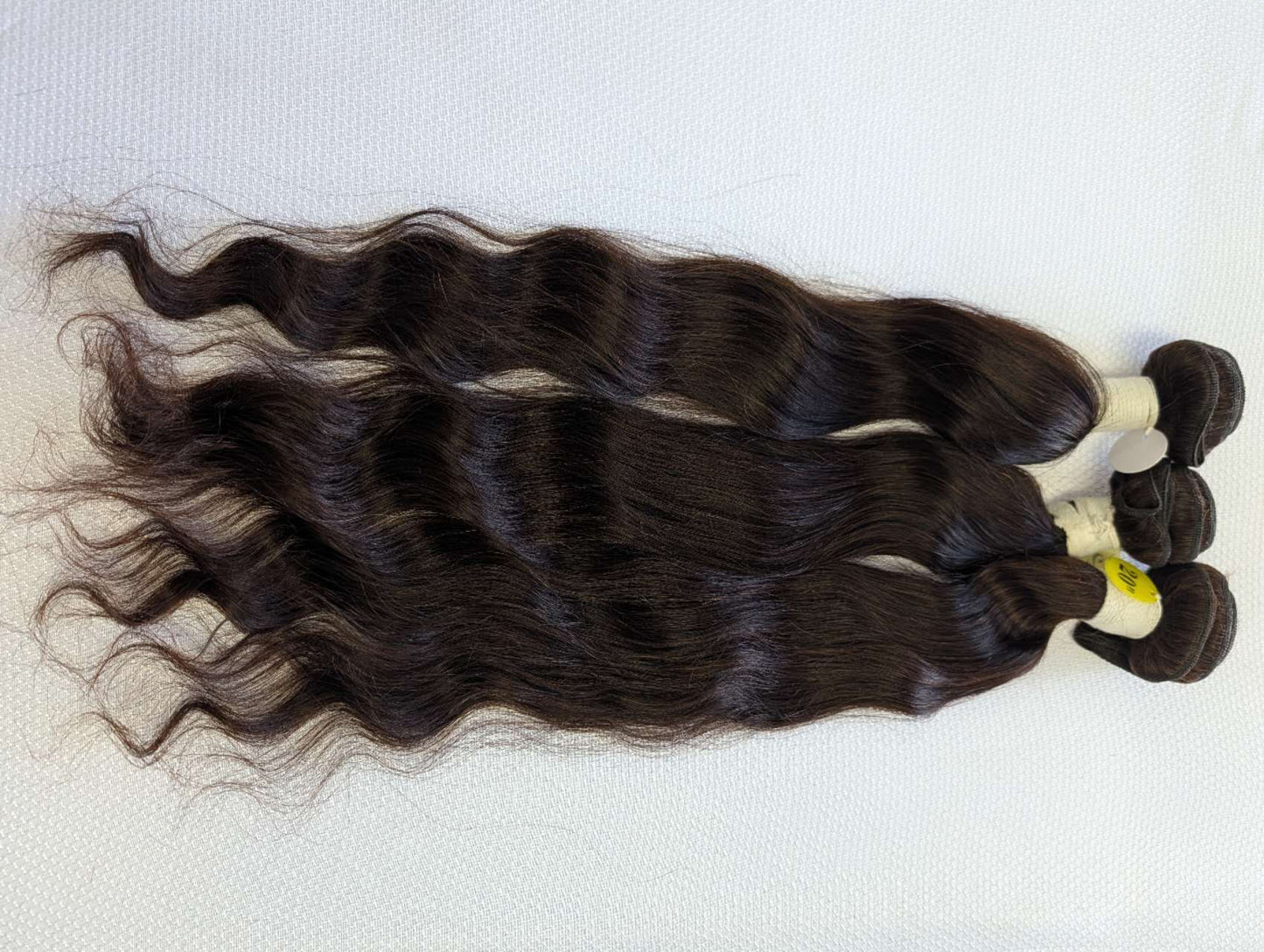 Natural loose wave bundles,dark chocolate brown , 100% Human Hair