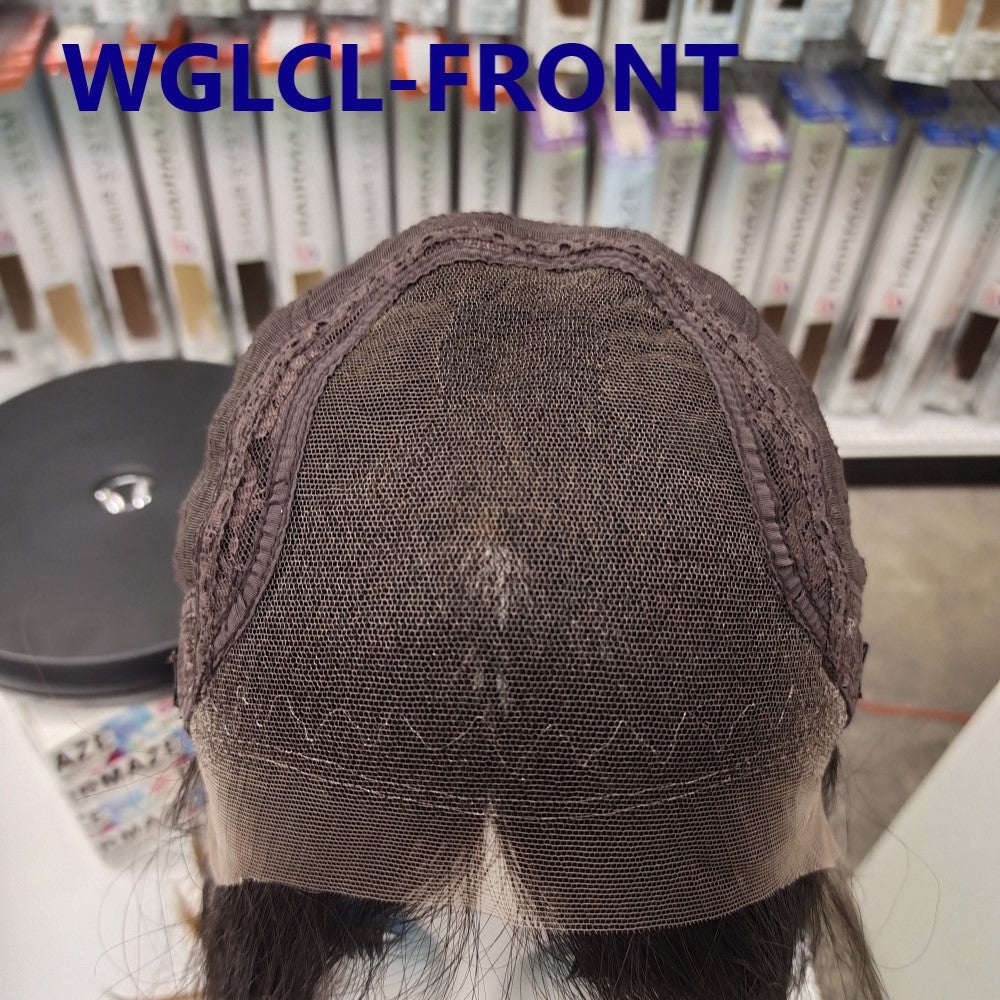 Caucasian wigs handmade Swiss lace Fine Desirable human Hair image 7
