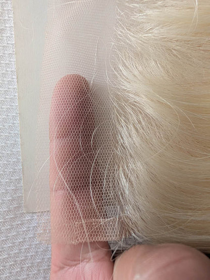 HD lace closure 4×4inches, Brazilian hair,  Color 613