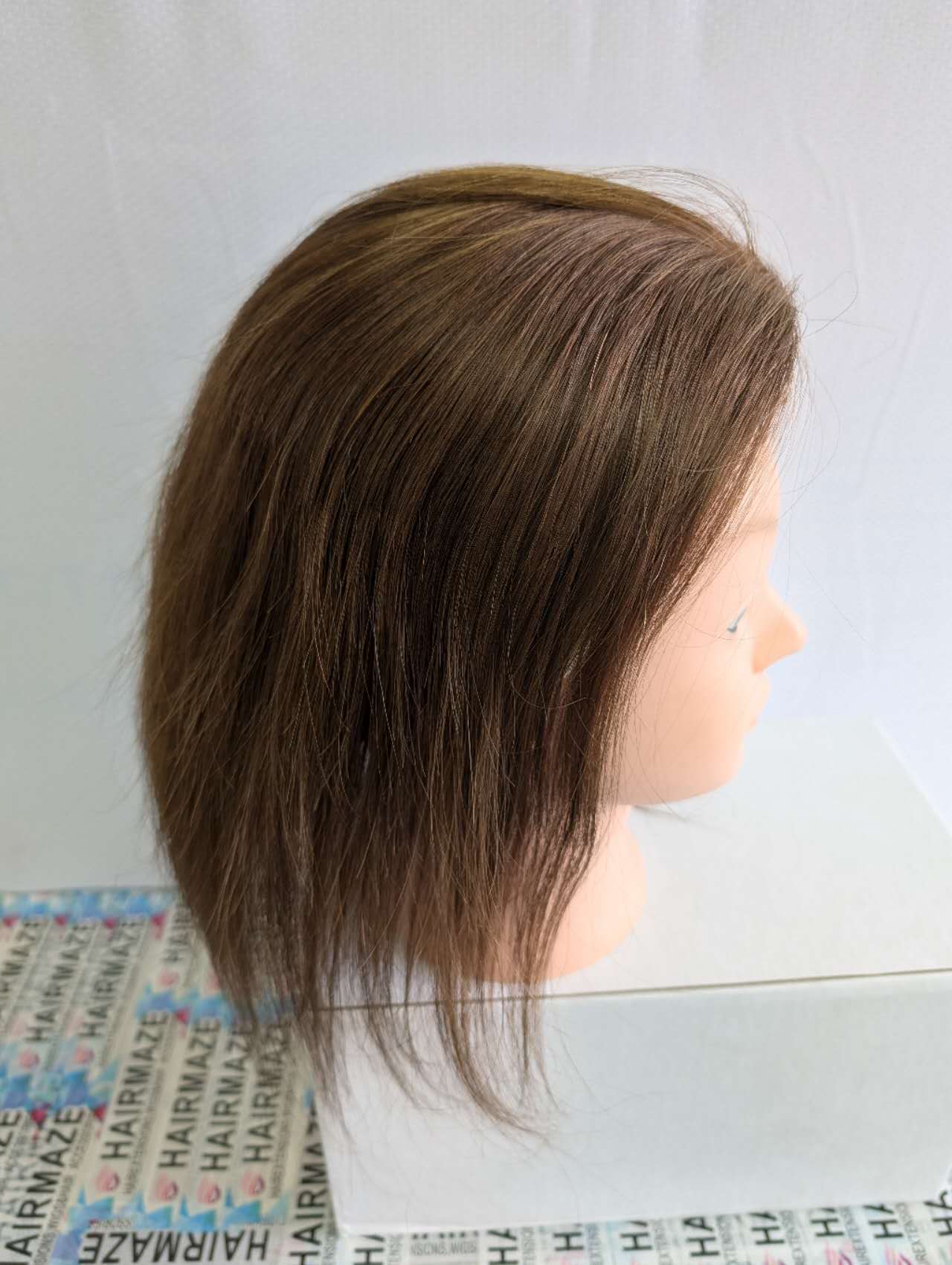 Base size 6*7" length 12" Fine Human Hair Toppers
