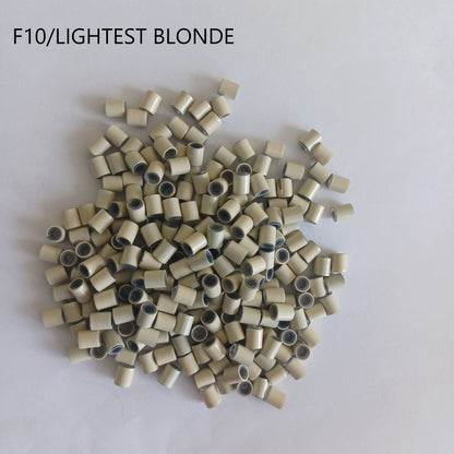 Microring Beads Silicon-lined size3.5*5.0mm(or 3.5*4.0mm) 500pcs/ 2 Jars image 6
