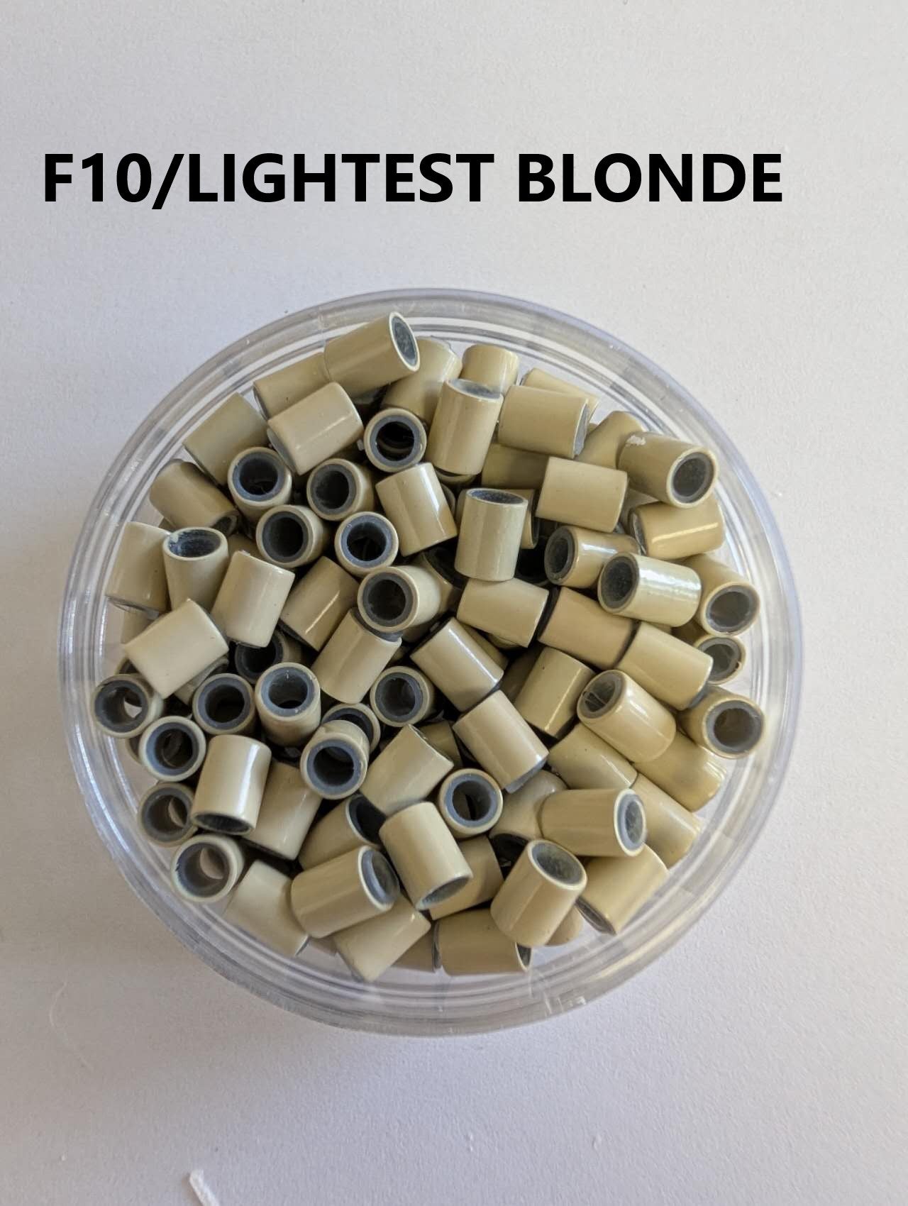 Hair extension link Beads Silicon-lined  4.0*5.0 mm ,400pcs/2 Jars image 10