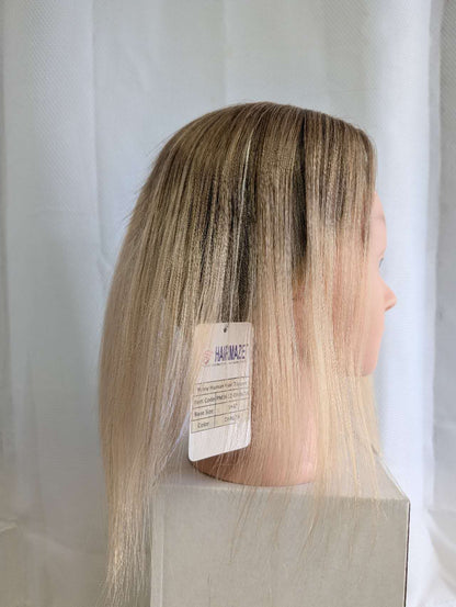 Base size 3*6" length 12" Fine Human Hair Toppers