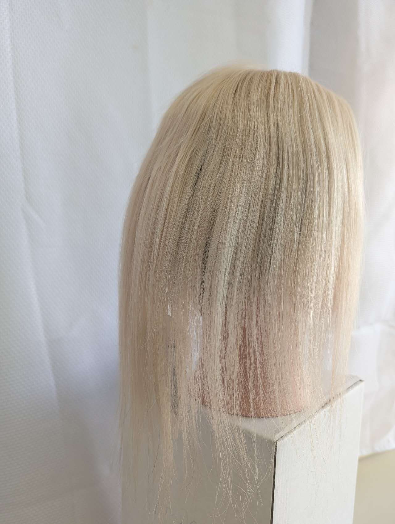 Base size 3*6" length 12" Fine Human Hair Toppers