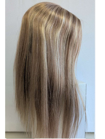 Base size 5*6" length 18" Fine Human Hair Toppers