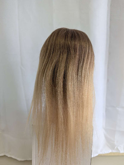 Base size 3*6" length 12" Fine Human Hair Toppers