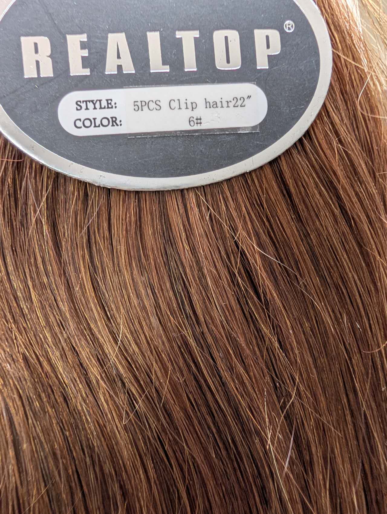 5 pcs Clip-On Extnsions 22“  Remy 100% Human Hair