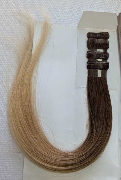 Tape hair 18-20" Remy 100% Human Hair  straight , 20 pcs each bag,