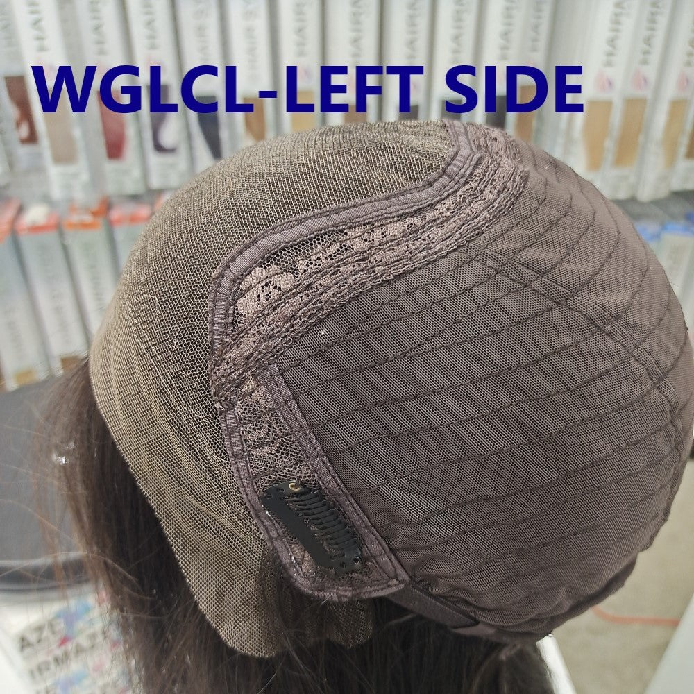 Caucasian wigs handmade Swiss lace Fine Desirable human Hair image 6