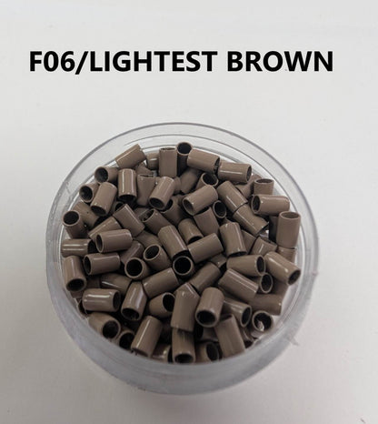 Hair link beads (Copper material) 2.6*4.0 MM 500PCS/2 JARS image 6