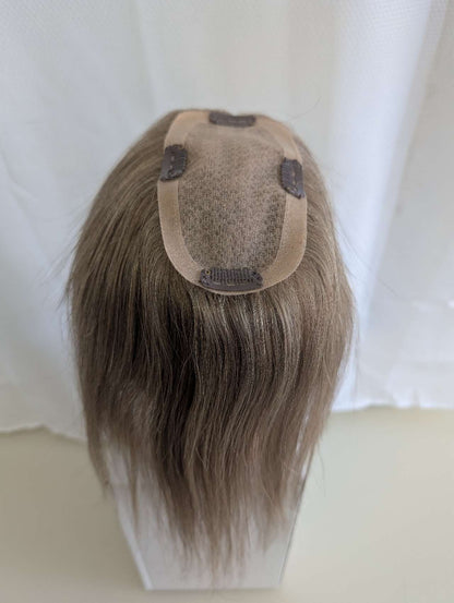 Base size 3*6" length 12" Fine Human Hair Toppers
