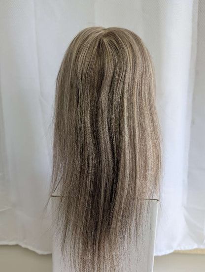 Base size 3*6" length 12" Fine Human Hair Toppers