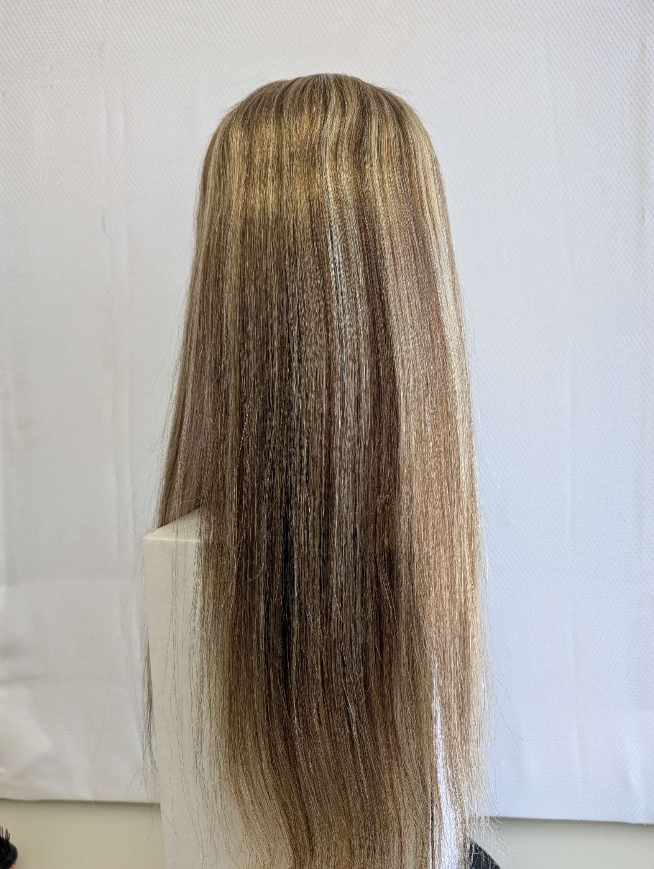 Base size 3*5" length 18" Fine Human Hair Toppers