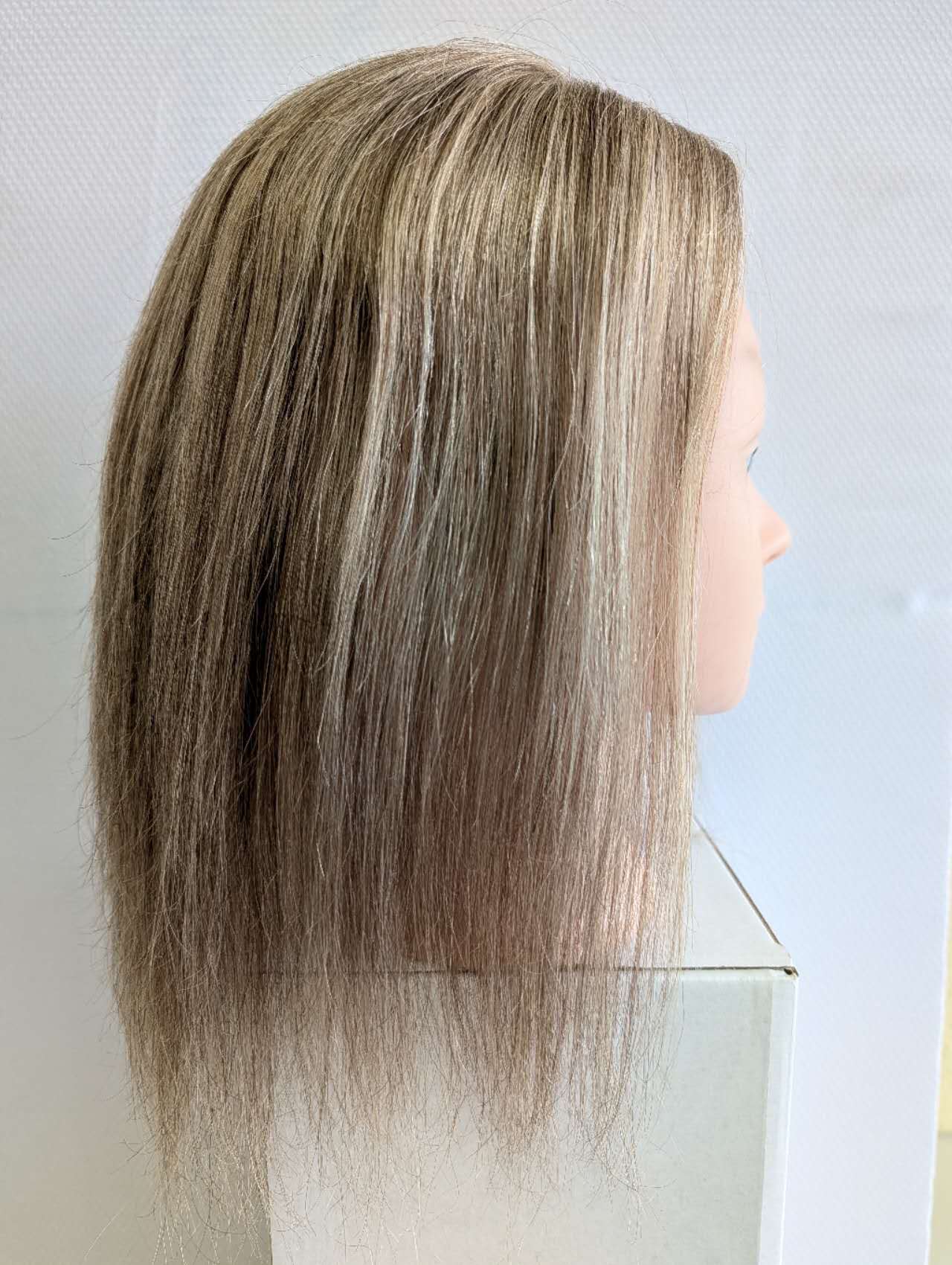 Base size 5*6" length 12" Fine Human Hair Toppers