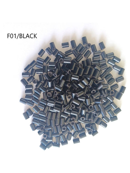 Microring Beads Silicon-lined size3.5*5mm 500pcs/2 Jars