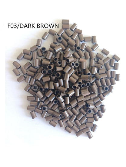 Microring Beads Silicon-lined size3.5*5mm 500pcs/2 Jars
