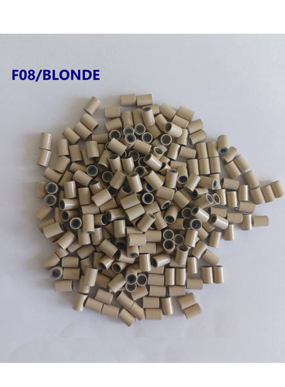 Microring Beads Silicon-lined size3.5*5mm 500pcs/2 Jars