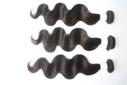 Natural black 1B  bundles, bodywave , 100% Human Hair