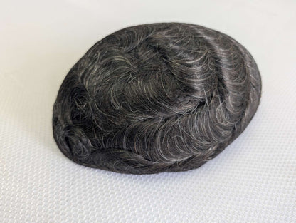 Hair Toupee Base Size 8x10 inches Thin Bio-Skin  100% Indian remy hair for man