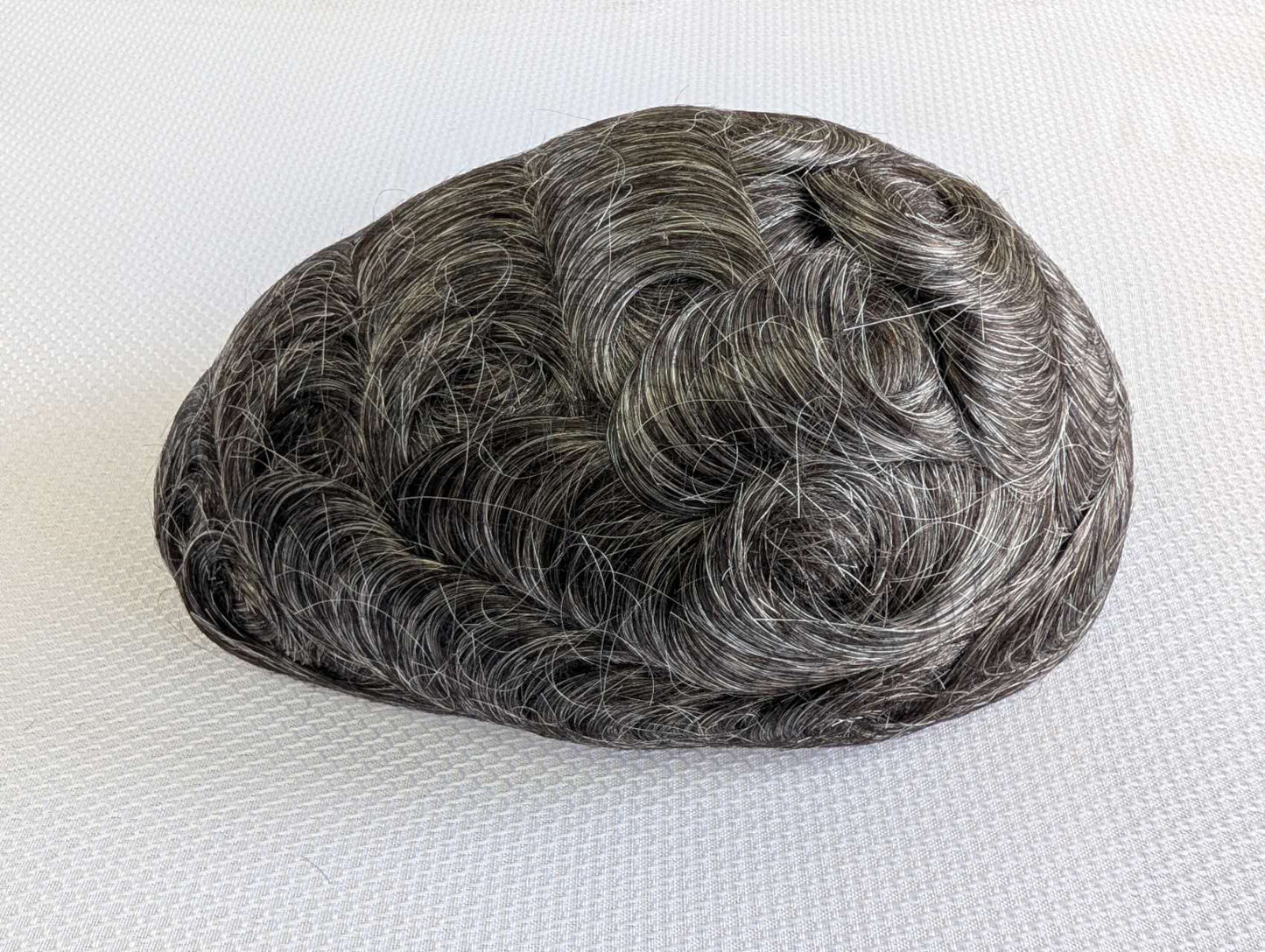 Hair Toupee Base Size 8x10 inches Thin Bio-Skin  100% Indian remy hair for man