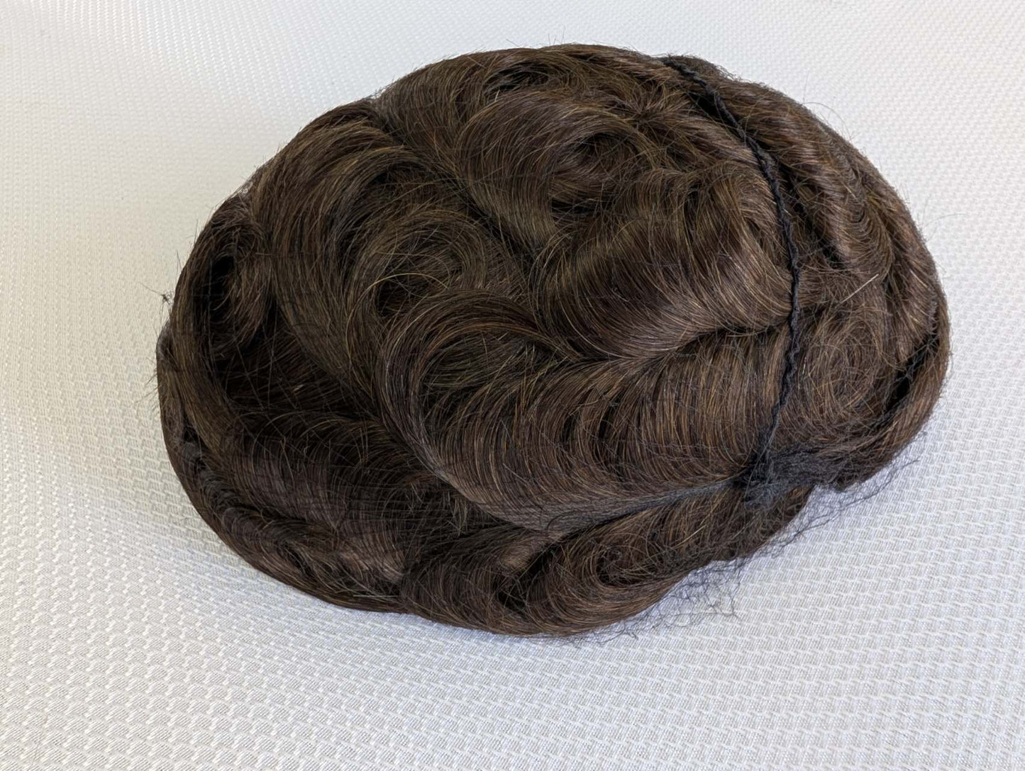 Hair Toupee Base Size 8x10 inches Thin Bio-Skin  100% Indian remy hair for man