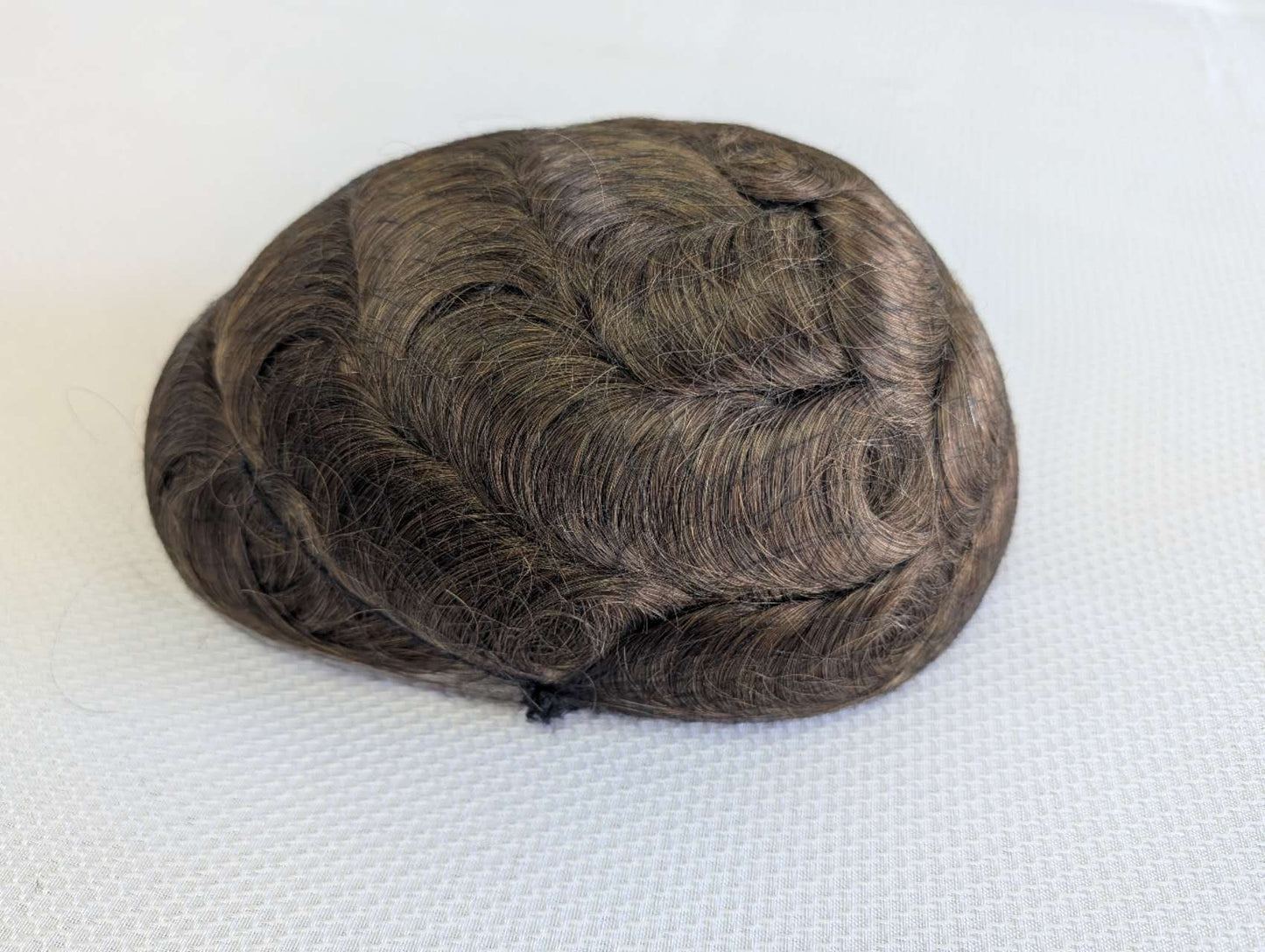 Hair Toupee Base Size 8x10 inches Thin Bio-Skin  100% Indian remy hair for man