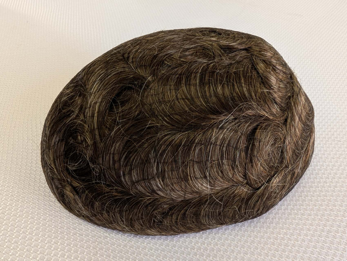 Hair Toupee Base Size 8x10 inches Thin Bio-Skin  100% Indian remy hair for man