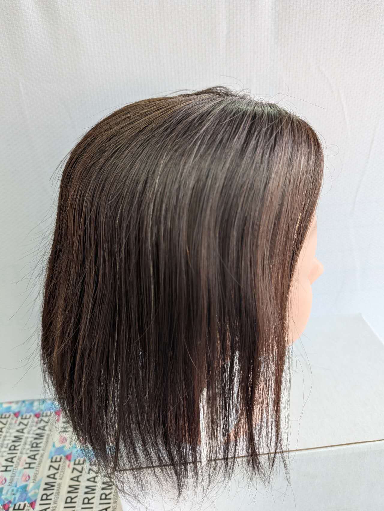 Base size 6*7" length 12" Fine Human Hair Toppers