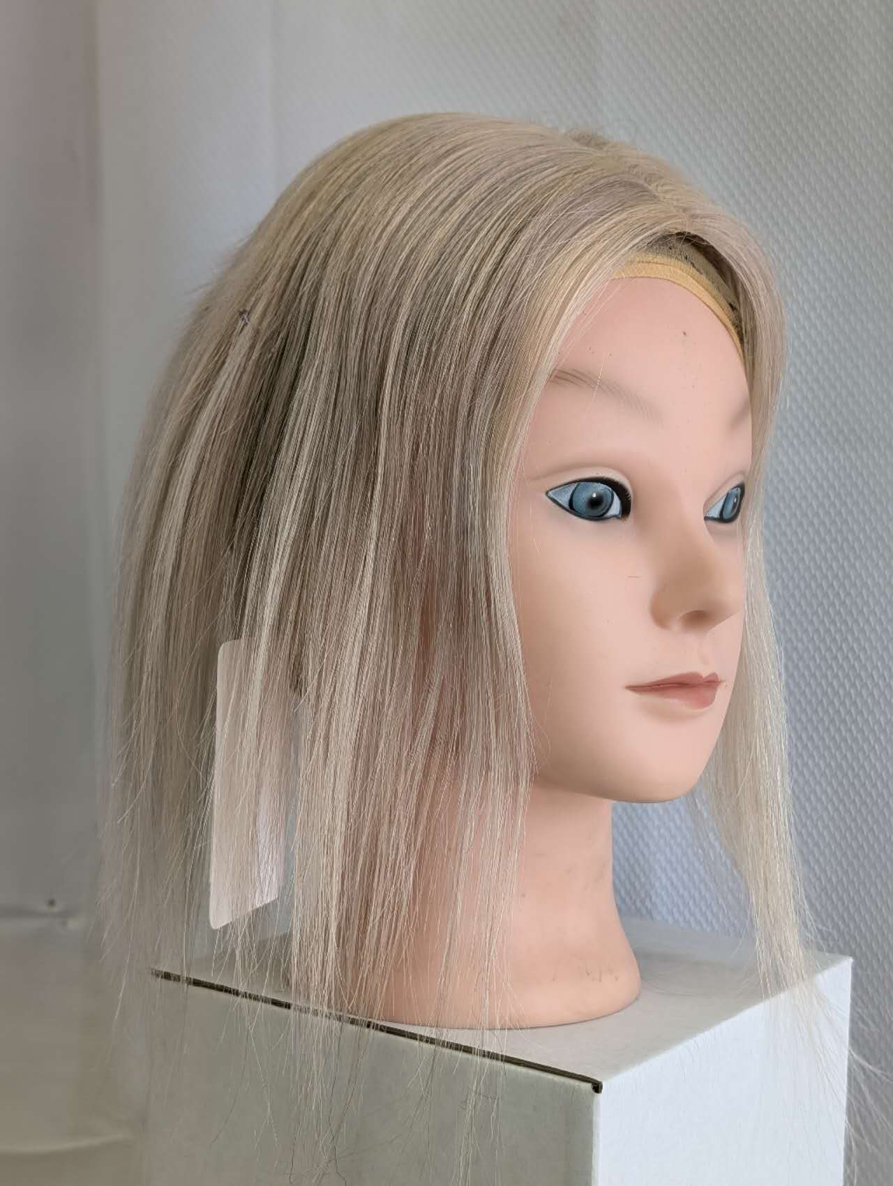 Base size 3*6" length 12" Fine Human Hair Toppers