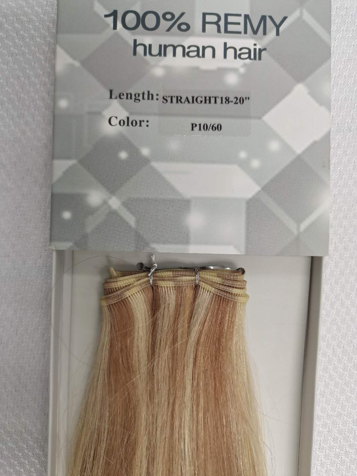 18 inch Remy 100% Human Hair New mini hand-tied weft image 3