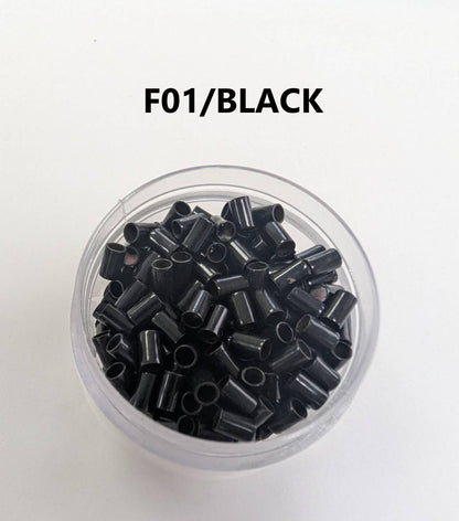 Hair link beads (Copper material) 2.6*4.0 MM 500PCS/2 JARS image 1