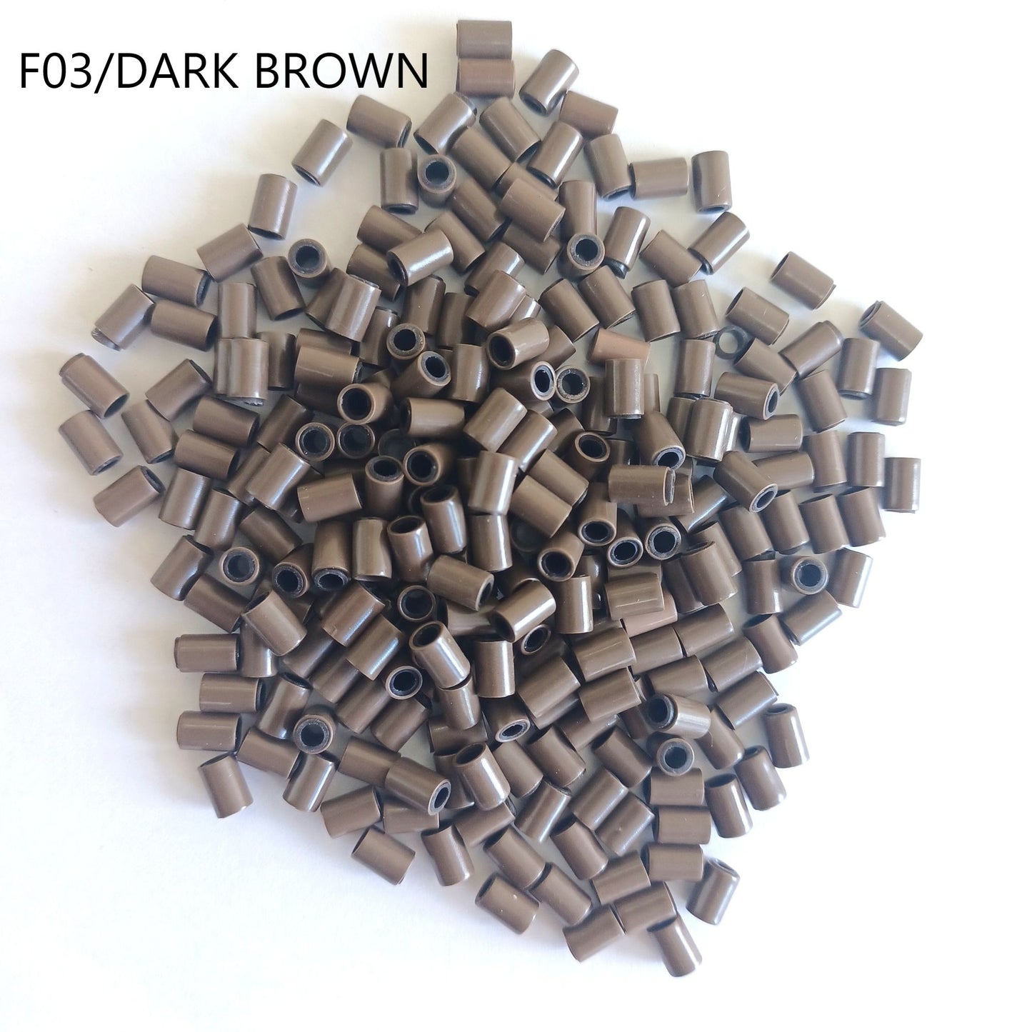 Microring Beads Silicon-lined size3.5*5.0mm(or 3.5*4.0mm) 500pcs/ 2 Jars image 10