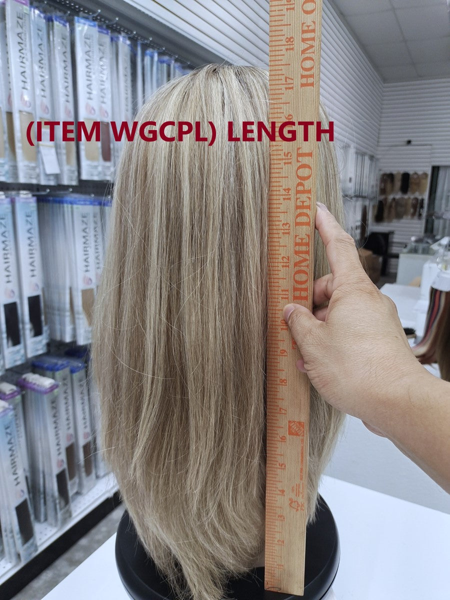 Caucasian wigs handmade Swiss lace Fine Desirable human Hair image 13