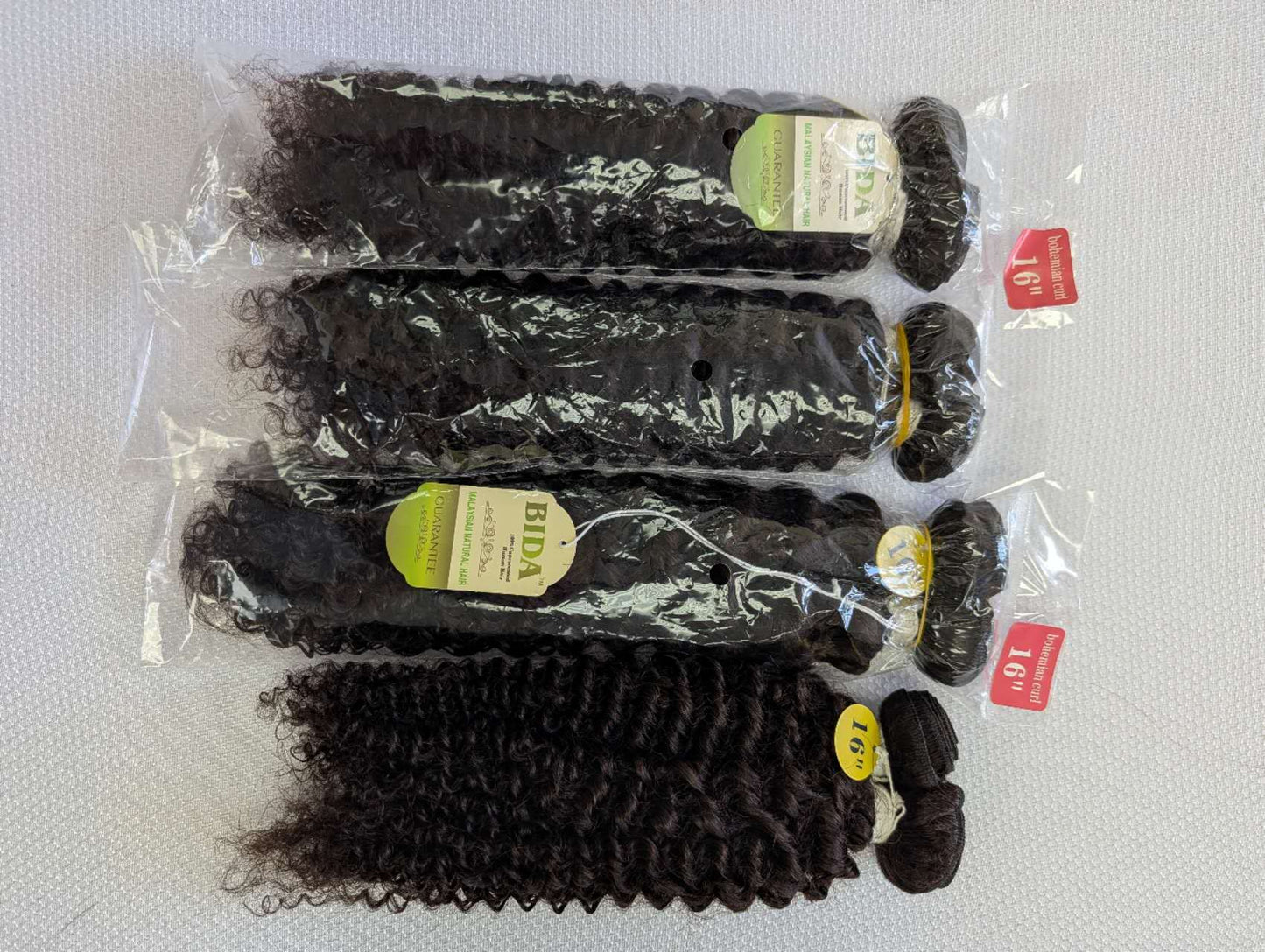 Small Curlywave bundles,dark chocolate brown , 100% Human Hair