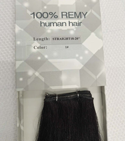 18 inch Remy 100% Human Hair New mini hand-tied weft image 10